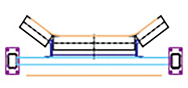 Roller Trough Belt Conveyor
