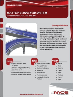 MatTop Conveyor